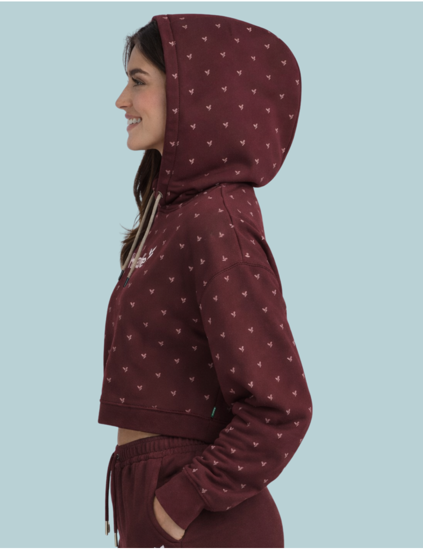 LINA CROP HOODIE