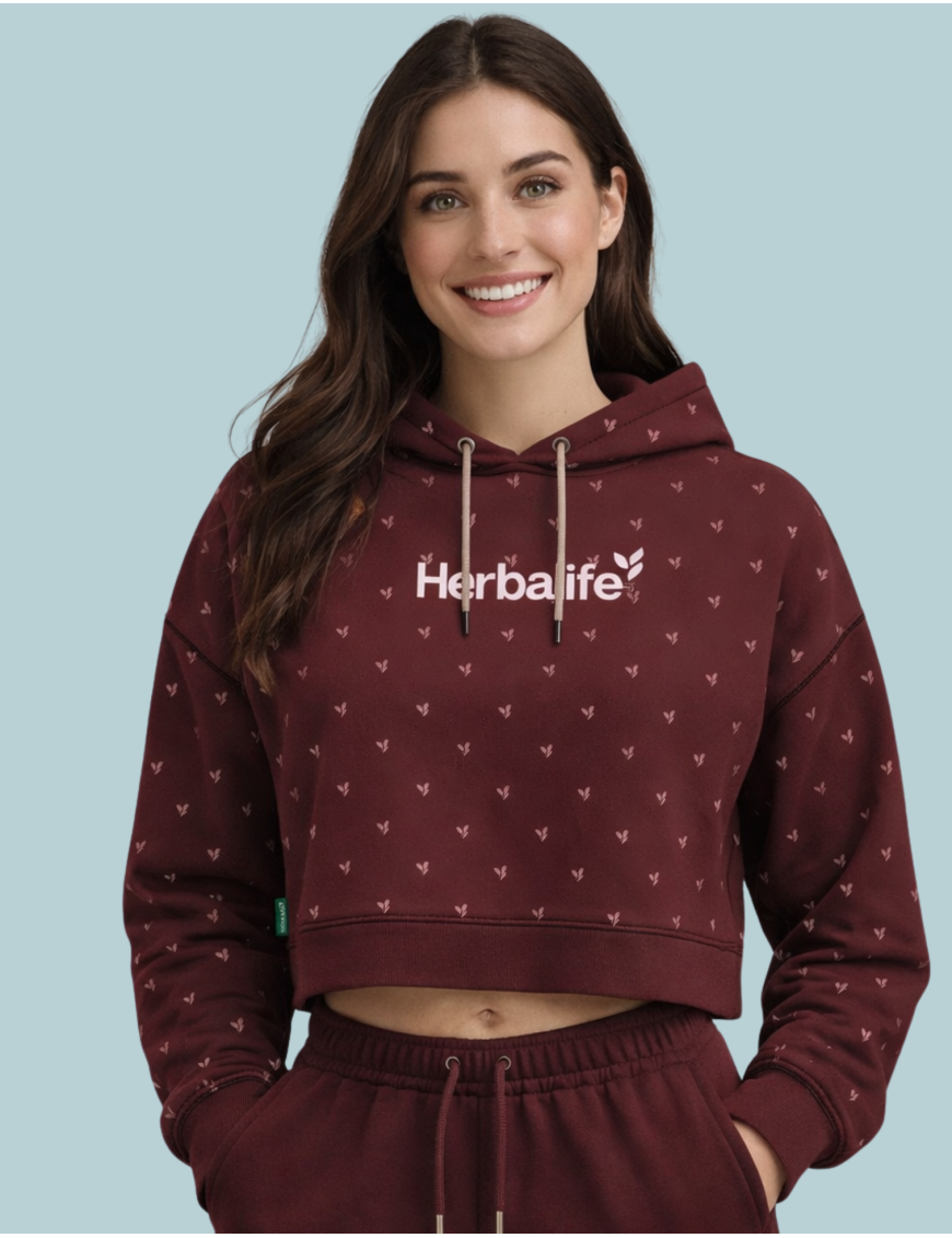 LINA CROP HOODIE