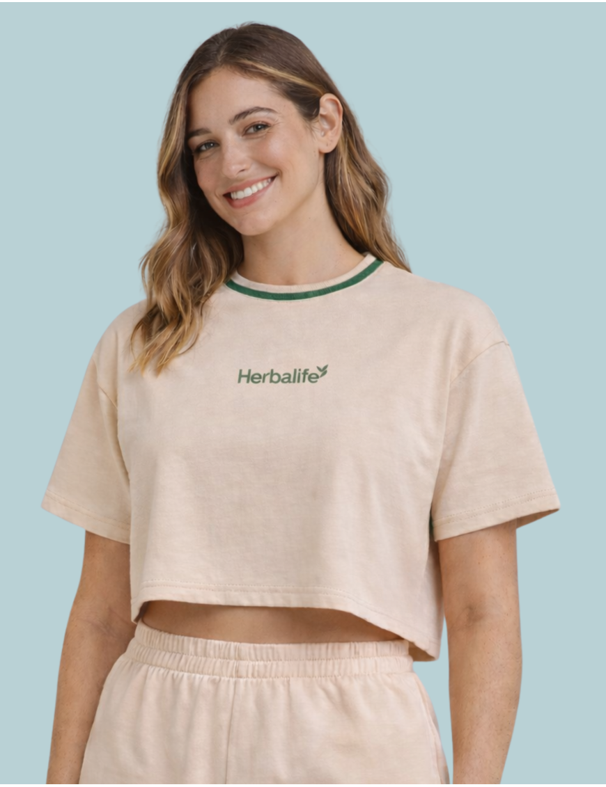 T-SHIRT CROP TOP LILY